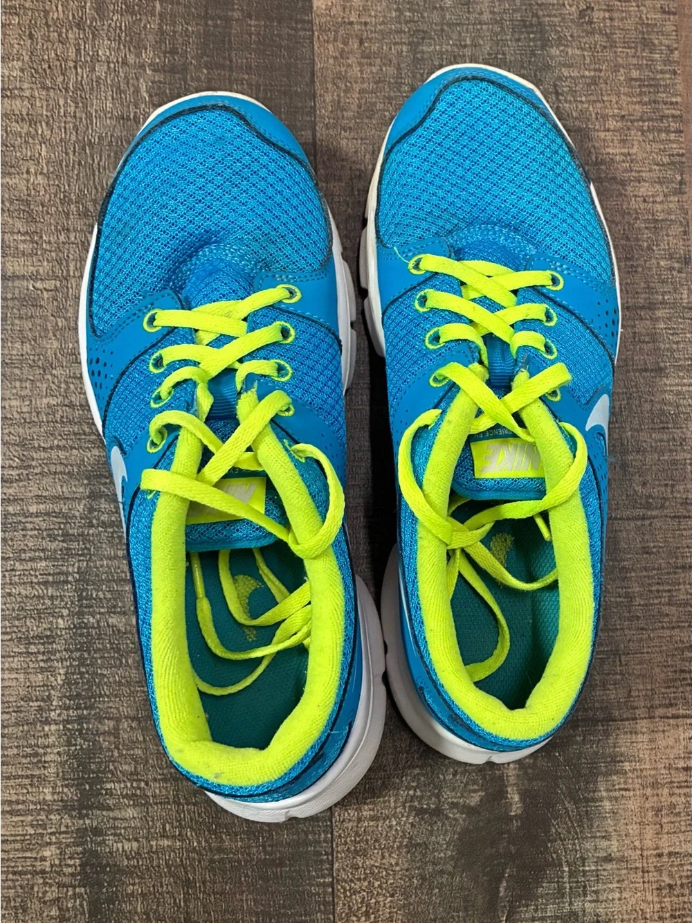 Nike Flex Experience Run Women’s Running Shoes Blue Size 6.5 Athletic Sneakers